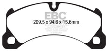 Load image into Gallery viewer, EBC 10-17 Porsche Cayenne (2nd Gen) Bluestuff Front Brake Pads Brake Pads - Racing EBC