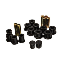 Load image into Gallery viewer, Energy Suspension Rear Spring Bushing Set - Black Bushing Kits Energy Suspension