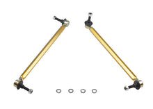 Load image into Gallery viewer, Whiteline 10+ Chevy Camaro FR Coupe Front Sway Bar - Link Assy H/D Adj Steel Ball (360mm C to C) Sway Bar Endlinks Whiteline