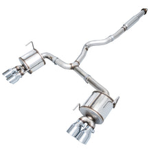 Load image into Gallery viewer, AWE Tuning Subaru STI VA / WRX GV / STI GV Sedan Touring Edition Exhaust - Chrome Silver Tip (102mm) Catback AWE Tuning