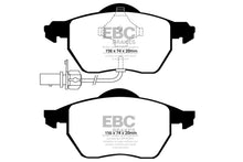 Load image into Gallery viewer, EBC 03-04 Audi A4 1.8 Turbo Yellowstuff Front Brake Pads Brake Pads - Performance EBC