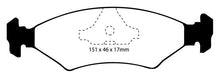 Load image into Gallery viewer, EBC 85-89 Ferrari 328 3.2 Yellowstuff Rear Brake Pads Brake Pads - Performance EBC