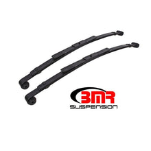 Load image into Gallery viewer, BMR 67-69 1st Gen F-Body Rear Lowering Leaf Springs (2in Drop) - Black Leaf Springs & Accessories BMR Suspension