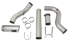 Load image into Gallery viewer, aFe ATLAS 5in DPF-Back Alum Steel Exhaust System w/Polished Tip 2017 Ford Diesel Trucks V8-6.7L (td) DPF Back aFe