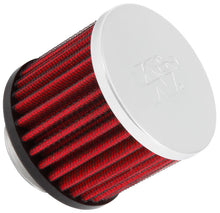Load image into Gallery viewer, K&N 1.375 inch ID 3 inch OD 2.5 inch H Clamp On Crankcase Vent Filter Air Filters - Universal Fit K&N Engineering