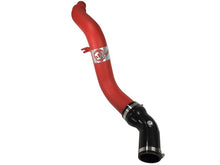 Load image into Gallery viewer, aFe BladeRunner Intercooler Tube Hot Side 3in Ram 1500 14-15 EcoDiesel V6-3.0L (td) - Red Intercoolers aFe