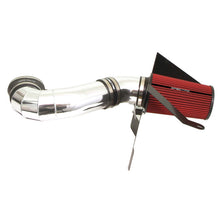 Load image into Gallery viewer, Spectre 05-09 Ford Mustang GT V8-4.6L F/I Air Intake Kit - Polished w/Red Filter Cold Air Intakes Spectre