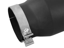 Load image into Gallery viewer, aFe POWER MACH Force-Xp 5in 304 Stainless Steel Exhaust Tip 5In x 7Out x15Lin Bolt-On Right-Blk Catback aFe