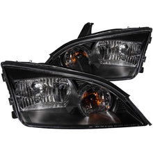 Load image into Gallery viewer, ANZO 2005-2007 Ford Focus Crystal Headlights Black Headlights ANZO
