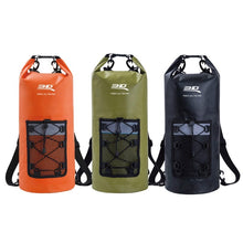 Load image into Gallery viewer, 3D MAXpider Apparel 3D MAXpider Roll-Top Dry Bag Backpack - Black