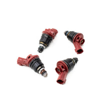 Load image into Gallery viewer, DeatschWerks Nissan G20 / SR20 / 240sx SR/KA 270cc Side Feed Injectors Fuel Injector Sets - 4Cyl DeatschWerks