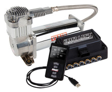 Load image into Gallery viewer, Air Lift Performance 3H (3/8 Air Line 4 Gal 5-Port Polished Aluminum Tank VIAIR 444C Comp) Suspension Controllers Air Lift