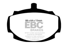 Load image into Gallery viewer, EBC 62-81 Mg MGB 1.8 Greenstuff Front Brake Pads Brake Pads - Performance EBC