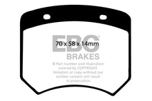 Load image into Gallery viewer, EBC 03-04 Morgan Aero 8 4.4 Redstuff Rear Brake Pads Brake Pads - Performance EBC