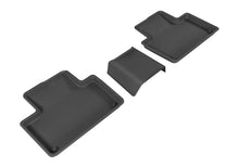 Load image into Gallery viewer, 3D MAXpider 2015-2019 Volvo XC90 Kagu 2nd Row Floormats - Black Floor Mats - Rubber 3D MAXpider