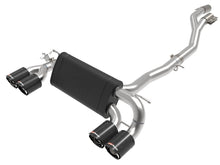Load image into Gallery viewer, aFe MACHForce XP Exhausts Cat-Back SS 19-21 BMW M2 Competition L6-3.0L w/Carbon Fiber Tips Catback aFe