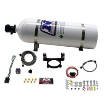 Load image into Gallery viewer, Nitrous Express 11-15 Ford Mustang GT 5.0L Coyote 4 Valve Nitrous Plate Kit (50-200HP) w/15lb Bottle Nitrous Systems Nitrous Express
