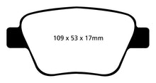 Load image into Gallery viewer, EBC 10-13 Audi A3 2.0 Turbo (Bosch rear caliper) Redstuff Rear Brake Pads Brake Pads - Performance EBC