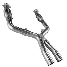 Load image into Gallery viewer, Kooks 05-10 Ford Mustang GT 4.6L 3V Auto/Manual 2 1/2in x 2 1/2in OEM Cat X Pipe Kooks HDR Req X Pipes Kooks Headers