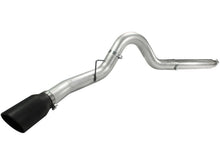 Load image into Gallery viewer, aFe Atlas 5in DPF-Back Aluminized Steel Exh Sys, Ford Diesel Trucks 08-10 V8-6.4L (td) Black tip DPF Back aFe