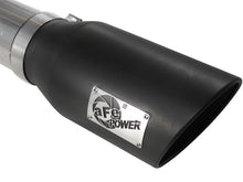 Load image into Gallery viewer, aFe MACHForce XP Exhaust 5in DPF-Back SS 11-13 GM Diesel Trucks V8-6.6L (td) (LML) (Blk Tip) DPF Back aFe