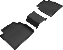 Load image into Gallery viewer, 3D MAXpider 2019-2020 Toyota/Lexus Avalon/Es Kagu 2nd Row Floormats - Black Floor Mats - Rubber 3D MAXpider