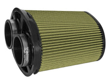 Load image into Gallery viewer, aFe Momentum Intake Rep Air Filter w/PG7 Media-3in F (Dual) x (8.25x6.25)in B x (7.25x5)in T x 9in H Air Filters - Drop In aFe