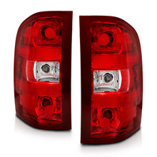 Load image into Gallery viewer, ANZO 2007-2013 Chevy Silverado Taillight Red/Clear Lens (OE Replacement) Tail Lights ANZO