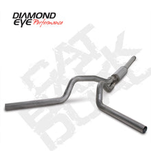 Load image into Gallery viewer, Diamond Eye KIT 4in CB DUAL SS: 94-97 FORD 7.3L F250/F350 PWRSTROKE Catback Diamond Eye Performance