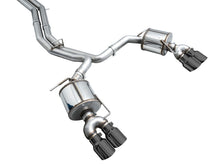 Load image into Gallery viewer, AWE Tuning 19-23 Audi C8 S6/S7 2.9T V6 AWD Touring Edition Exhaust - Diamond Black Tips Catback AWE Tuning