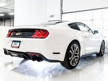 Load image into Gallery viewer, AWE Tuning 2018+ Ford Mustang GT (S550) Cat-back Exhaust - Touring Edition (Quad Diamond Black Tips) Catback AWE Tuning