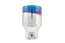 Load image into Gallery viewer, MBRP Burnt End Tip 2.5 ID 4 ID Out 6.5 length Single Wall Angle Cut 304 Stainless Steel Tips MBRP