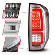 Load image into Gallery viewer, ANZO 2014-2021 Toyota Tundra LED Taillights Chrome Housing/Clear Lens Tail Lights ANZO