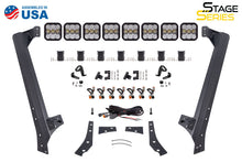 Load image into Gallery viewer, Diode Dynamics Jeep JK SS5 Sport CrossLink Windshield - White Combo Lightbar Kit Light Bars & Cubes Diode Dynamics