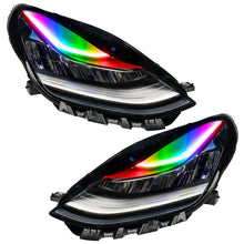 Load image into Gallery viewer, Oracle 17-21 Tesla Model 3 Headlight DRL Upgrade Kit - ColorSHIFT w/ Simple Controller SEE WARRANTY Headlights ORACLE Lighting