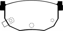 Load image into Gallery viewer, EBC 99-01 Hyundai Elantra 2.0 Redstuff Rear Brake Pads Brake Pads - Performance EBC