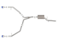 Load image into Gallery viewer, afe MACH Force-Xp 13-16 Audi Allroad L4 SS Axle-Back Exhaust w/ Blue Flame Tips Axle Back aFe