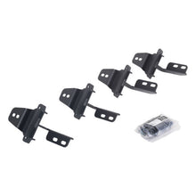 Load image into Gallery viewer, Go Rhino 07-18 Jeep Wrangler JK 2DR Mounting Brackets (V-Series V3/RB10 Slim/RB20 Slim) - Tex. Blk Brackets Go Rhino