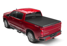 Load image into Gallery viewer, Lund 04-15 Nissan Titan (5.5ft. Bed) Hard Fold Tonneau Cover w/Bracket Kit - Black Tonneau Covers - Hard Fold LUND