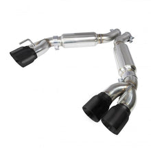 Load image into Gallery viewer, Kooks 2016 + Chevrolet Camaro SS LT1 3in Axle Back Exhaust System w/ Mufflers and Black Quad Tips Axle Back Kooks Headers