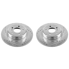 Load image into Gallery viewer, Power Stop 11-16 BMW 528i Rear Evolution Drilled & Slotted Rotors - Pair Brake Rotors - Slot & Drilled PowerStop