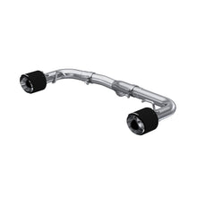 Load image into Gallery viewer, MBRP 2022 Subaru BRZ 2.4L/Toyota GR86 2.4L 2.5in Dual Split Rear Exit w/5in OD CF Tips - T304 Axle Back MBRP