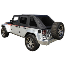 Load image into Gallery viewer, Rampage 2007-2018 Jeep Wrangler(JK) Unlimited Frameless Soft Top Kit - Black Diamond Soft Tops Rampage