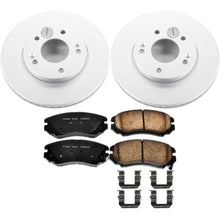 Load image into Gallery viewer, Power Stop 10-11 Kia Soul Front Z17 Evolution Geomet Coated Brake Kit Brake Kits - Performance Blank PowerStop