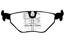 Load image into Gallery viewer, EBC 98-02 BMW Z3 3.2 (M-Coupe) Greenstuff Rear Brake Pads Brake Pads - Performance EBC