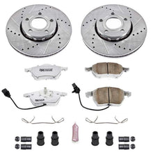 Load image into Gallery viewer, Power Stop 99-04 Audi A4 Front Z26 Street Warrior Brake Kit Brake Kits - Performance D&S PowerStop
