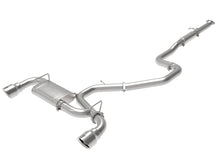 Load image into Gallery viewer, aFe Takeda Exhaust Cat-Back 19-20 Hyundai Veloster N 304SS Polished Dual Tips Exhaust Catback aFe