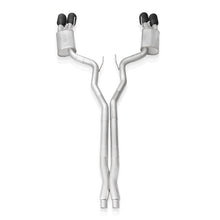 Load image into Gallery viewer, Stainless Works 2020 Ford GT500 Redline Catback X-Pipe Exhaust Factory Connect - Black Tips Catback Stainless Works