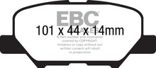 Load image into Gallery viewer, EBC 14+ Mazda 3 2.0 (Mexico Build) Yellowstuff Rear Brake Pads Brake Pads - Performance EBC