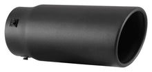 Load image into Gallery viewer, Spectre Exhaust Tip 4-1/2in. OD / Slant - Black Tips Spectre